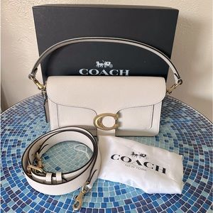 Coach Tabby Shoulder Bag 26 in Chalk